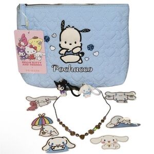 Sanrio Hello Kitty & Friends Pochacco Pouch Bundle